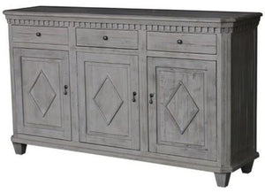 Old Pine Sideboard - Distressed Grey