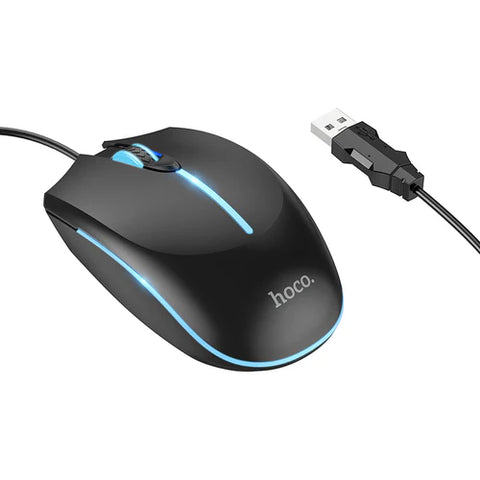 Wired Gaming Mouse w/ 2400 DPI, LED Light