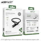 Acefast Aux Cables Premium Lightning Aux Jack / Cable (Apple MFI Certified)