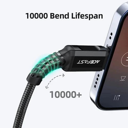 Acefast Aux Cables Premium Lightning Aux Jack / Cable (Apple MFI Certified)
