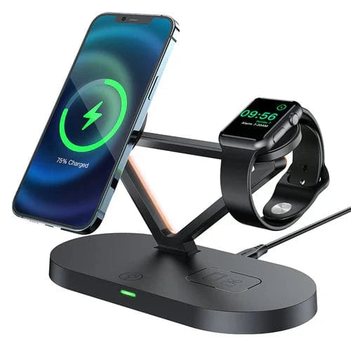 Acefast mobile phone accessories 45W Premium 3 in 1 Wireless Charging Station