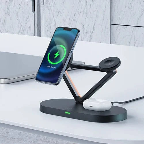 Acefast mobile phone accessories 45W Premium 3 in 1 Wireless Charging Station