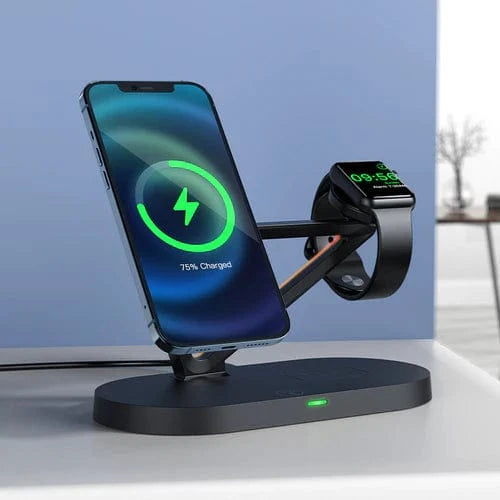 Acefast mobile phone accessories 45W Premium 3 in 1 Wireless Charging Station