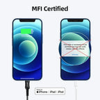 Acefast USB Charging Cable Super Durable Premium Data Cable(Apple MFI Certified)