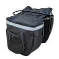Large Capacity Waterproof Bicycle Rear Pannier Bag with Reflective Strips