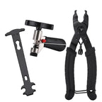 Bicycle Repair Tool Set with Chain Breaker, Spoke Wrench, Bottom Bracket & Freewheel Removal Tools