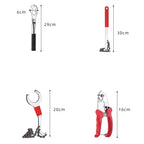 Bicycle Repair Tool Set with Chain Breaker, Spoke Wrench, Bottom Bracket & Freewheel Removal Tools