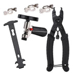 Bicycle Repair Tool Set with Chain Breaker, Spoke Wrench, Bottom Bracket & Freewheel Removal Tools