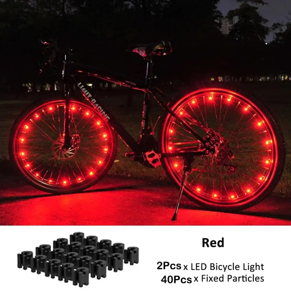 Bike wheel spoke lights, 20 LED, view 14