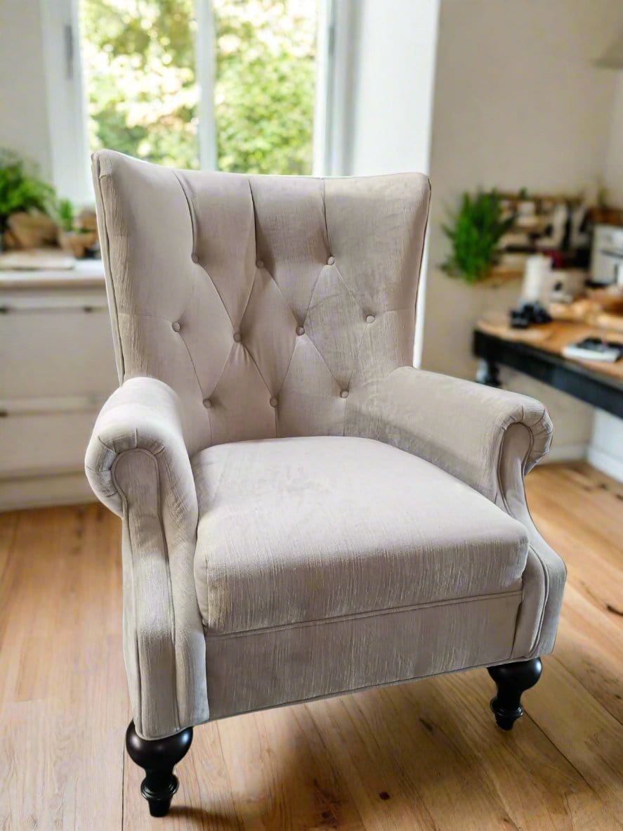Bro Deals Arm Chairs, Recliners & Sleeper Chairs Villa Tufted Back Armchair