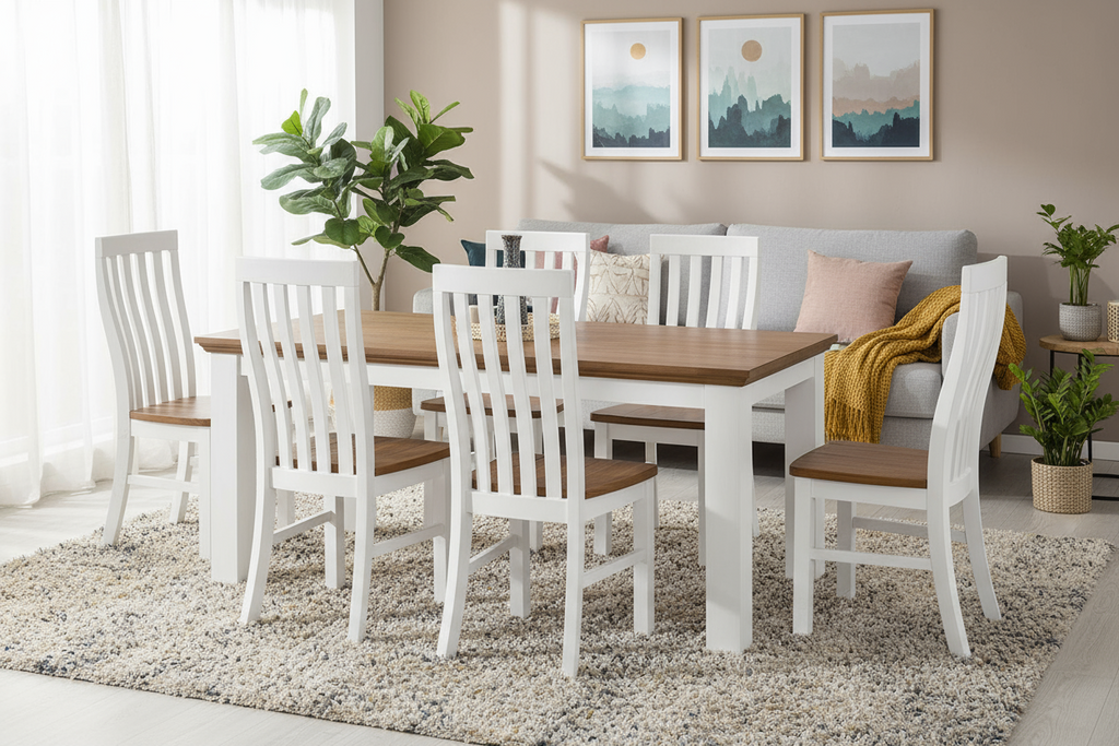 Markham Dining Set - 6 Seater