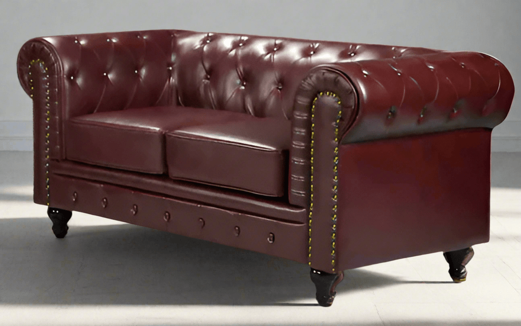 BroDeals 2 Seater Sofa Boston Chesterfield 2 Seater Sofa