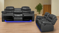 BroDeals 3 seater Sofa Gavin Manual Recliner 3+2 Seater Sofa with Console
