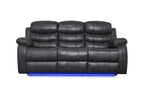 BroDeals 3 seater Sofa Gavin Manual Recliner 3+2 Seater Sofa with Console