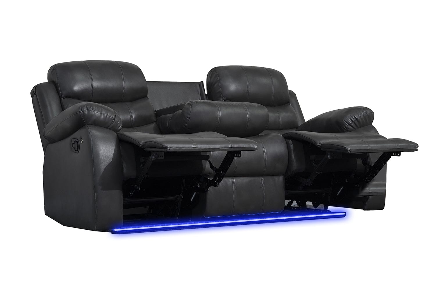 BroDeals 3 seater Sofa Gavin Manual Recliner 3+2 Seater Sofa with Console