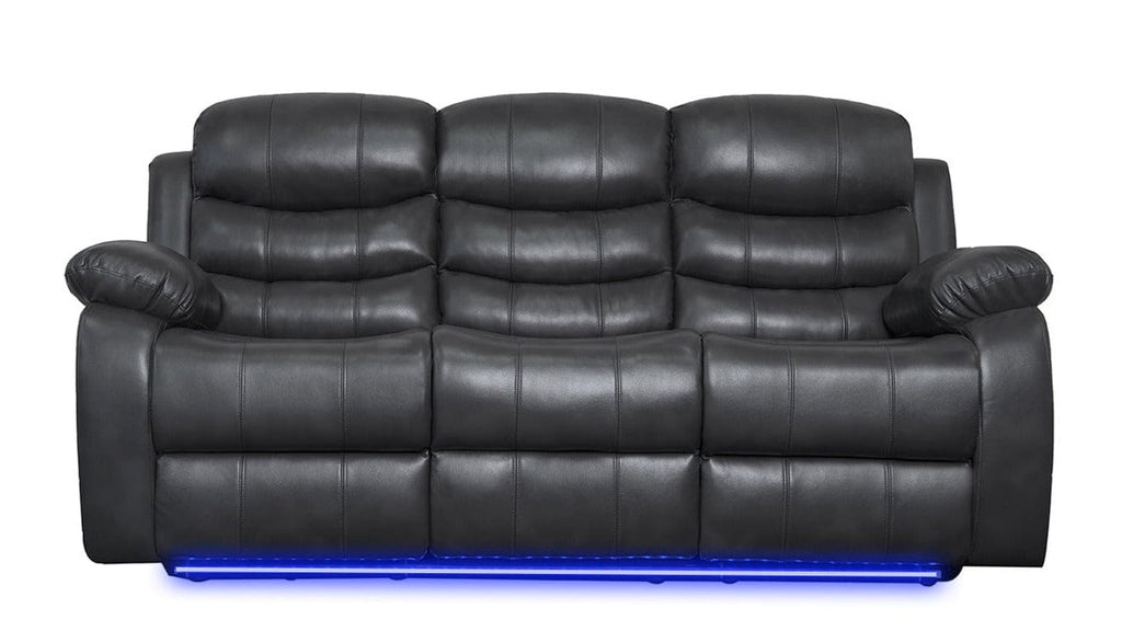 BroDeals 3 seater Sofa Gavin Manual Recliner 3 Seater Sofa with Console