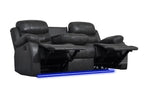 BroDeals 3 seater Sofa Gavin Manual Recliner 3 Seater Sofa with Console