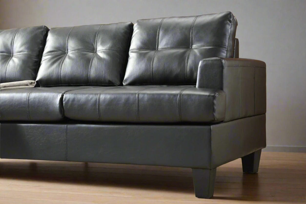 BroDeals 3 seater Sofa Knollwood 3 Seater Faux Leather Sofa