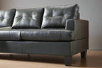 BroDeals 3 seater Sofa Knollwood 3 Seater Faux Leather Sofa