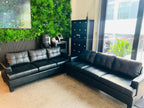 BroDeals 3 seater Sofa Knollwood 3 Seater Faux Leather Sofa