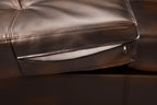 BroDeals 3 seater Sofa Knollwood 3 Seater Faux Leather Sofa - Brown