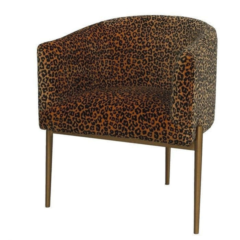 BroDeals Arm chair Goose Casual Chair - Gold