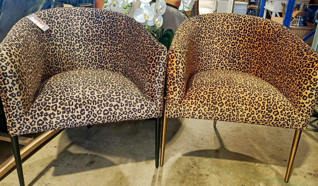BroDeals Arm chair Goose Casual Chair - Gold
