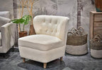 BroDeals Arm Chairs, Recliners & Sleeper Chairs Boucle Occasional Chair