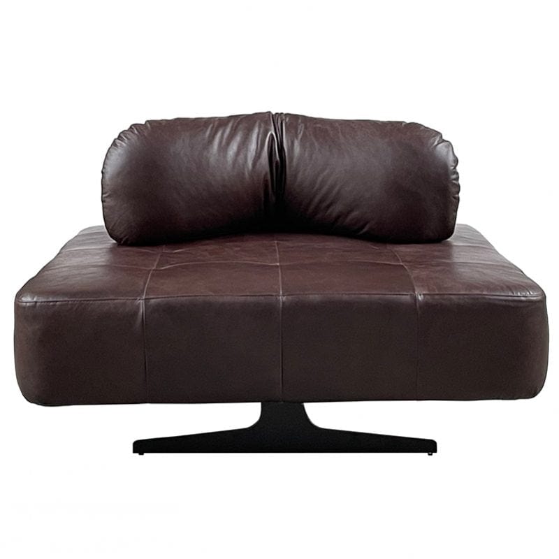 BroDeals Arm Chairs, Recliners & Sleeper Chairs Georgio XL Leather Chair Cuba Brown