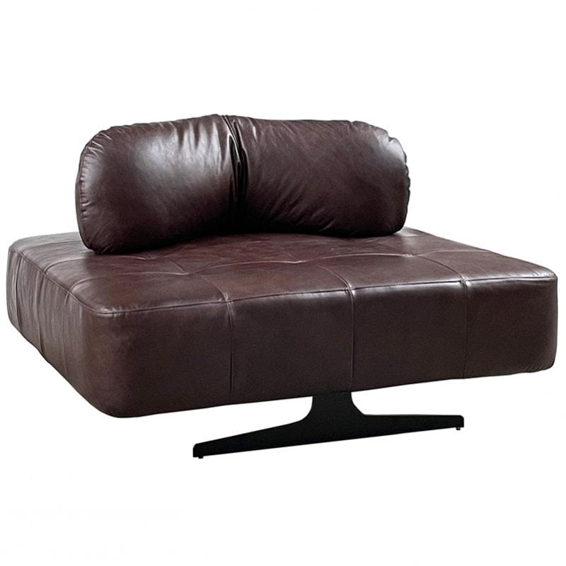 BroDeals Arm Chairs, Recliners & Sleeper Chairs Georgio XL Leather Chair Cuba Brown