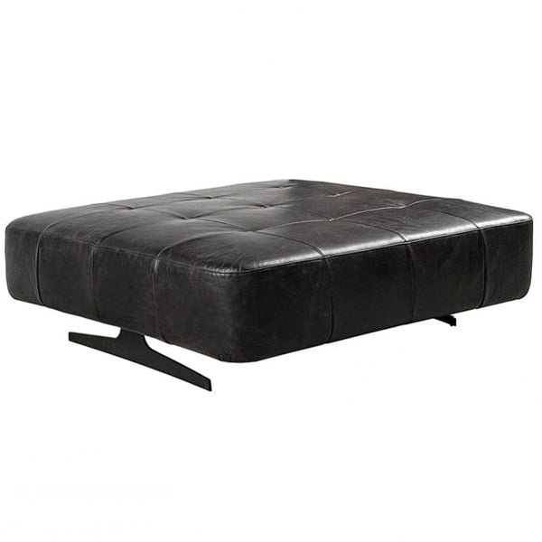 BroDeals Arm Chairs, Recliners & Sleeper Chairs Georgio XL Leather Chair Slate Black