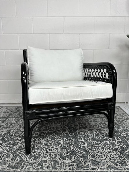 BroDeals Arm Chairs, Recliners & Sleeper Chairs Rattan Armchair - Indoor & Outdoor