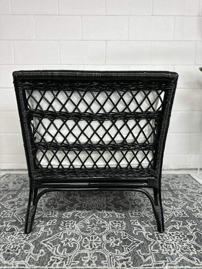 BroDeals Arm Chairs, Recliners & Sleeper Chairs Rattan Armchair - Indoor & Outdoor