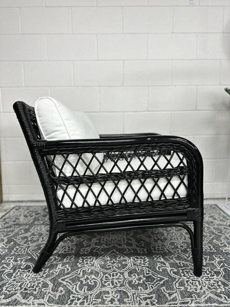 BroDeals Arm Chairs, Recliners & Sleeper Chairs Rattan Armchair - Indoor & Outdoor
