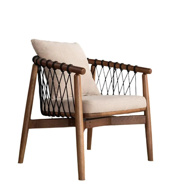 BroDeals Arm Chairs, Recliners & Sleeper Chairs Rope Armchair - American Ash