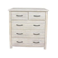 BroDeals Bedroom Furniture Sets Ballman 5 Drawer Tallboy