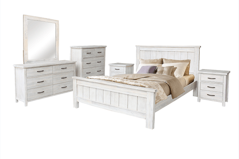BroDeals Bedroom Furniture Sets Ballman Bedroom Suite 4Pcs
