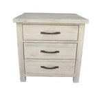BroDeals Bedroom Furniture Sets Ballman Bedside Table 3 Drawer