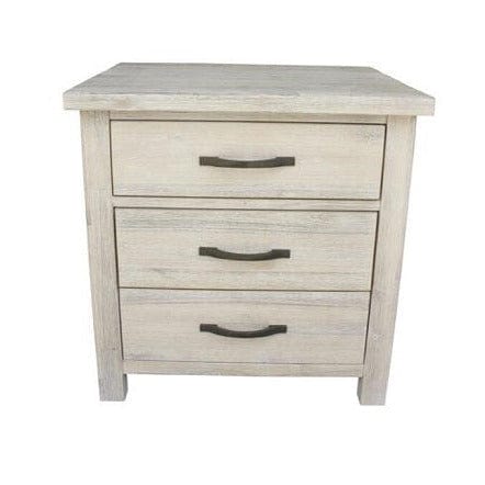 BroDeals Bedroom Furniture Sets Ballman Bedside Table 3 Drawer