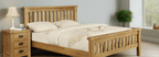 BroDeals Bedroom Furniture Sets Oak Bedroom Suite - 4 Piece