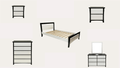 BroDeals Bedroom Furniture Sets Patrick 5 Pcs Bedroom Suite