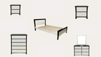 BroDeals Bedroom Furniture Sets Patrick 5 Pcs Bedroom Suite