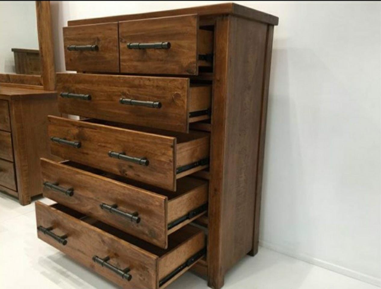 BroDeals Bedroom Furniture Sets Woodgate 6 Drawer Tallboy