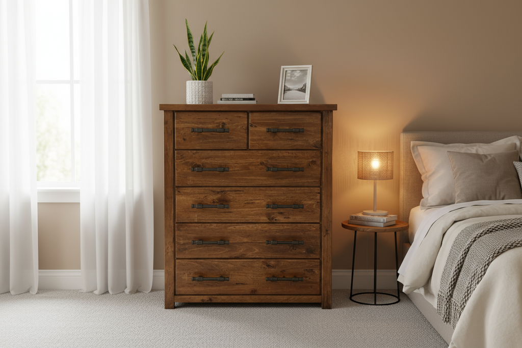 Woodgate 6 Drawer Tallboy