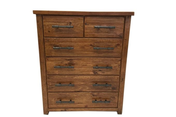 BroDeals Bedroom Furniture Sets Woodgate 6 Drawer Tallboy