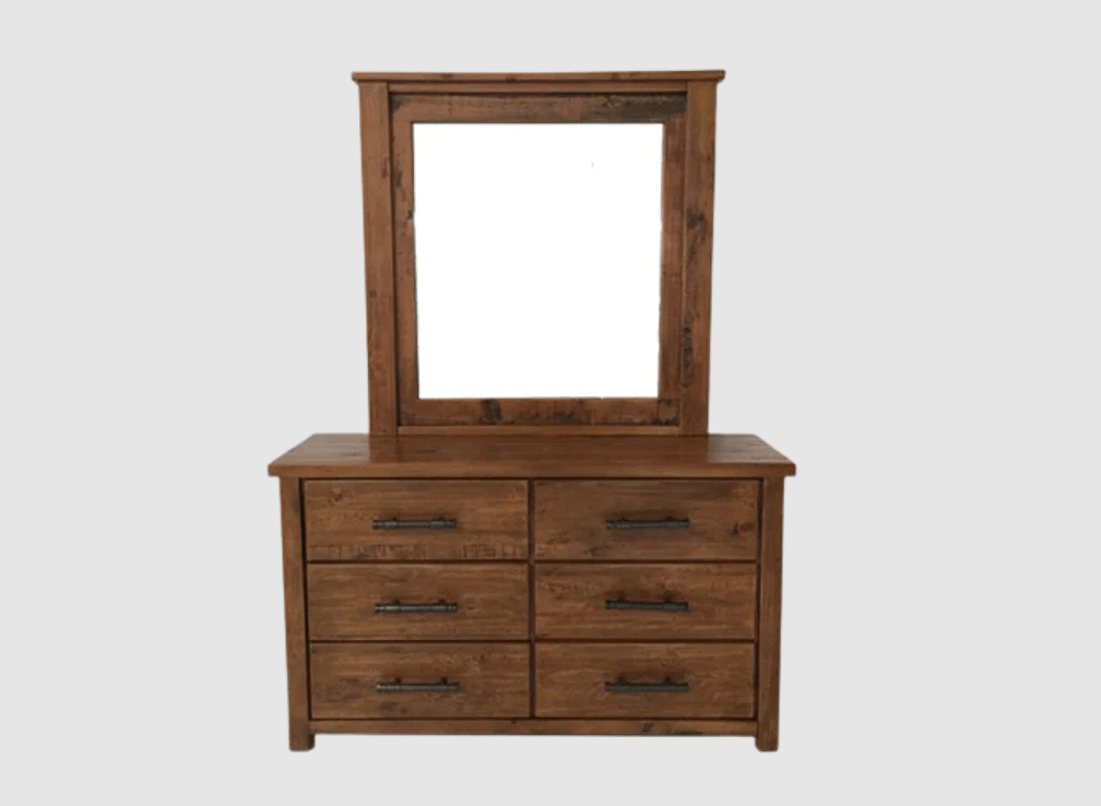BroDeals Bedroom Furniture Sets Woodgate Dresser with Mirror