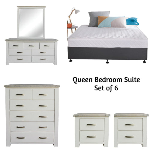 BroDeals bedroom set Ashland Bedroom Suite - Set of 6