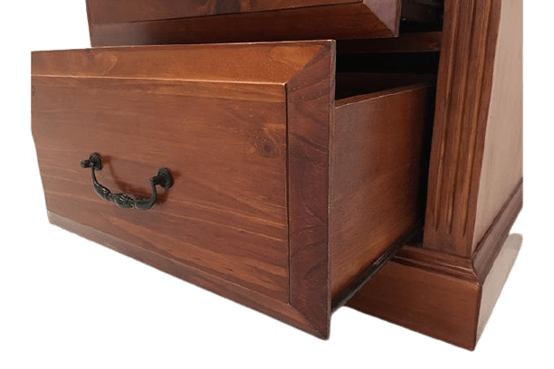 BroDeals bedroom set Dresser with Mirror | Bedside Tables - Set of 3