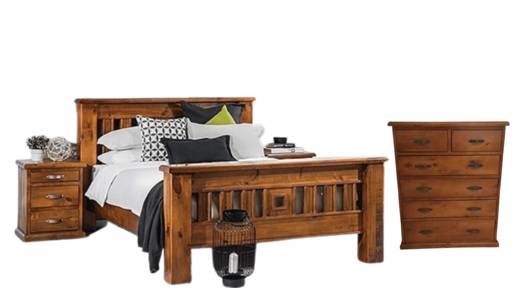 BroDeals bedroom set Felton Bedroom Set 4Pcs -King