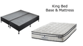 BroDeals bedroom set King Bed | Base & Mattress
